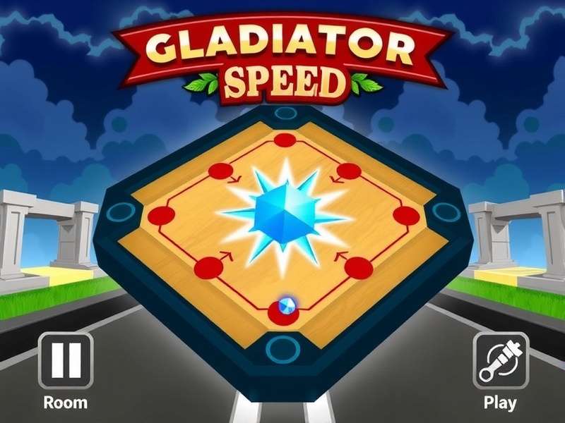 Carrom Turbo Gladiator Speed Game Screenshot